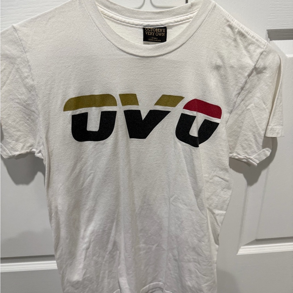 Women’s White OVO T-Shirt with Logo